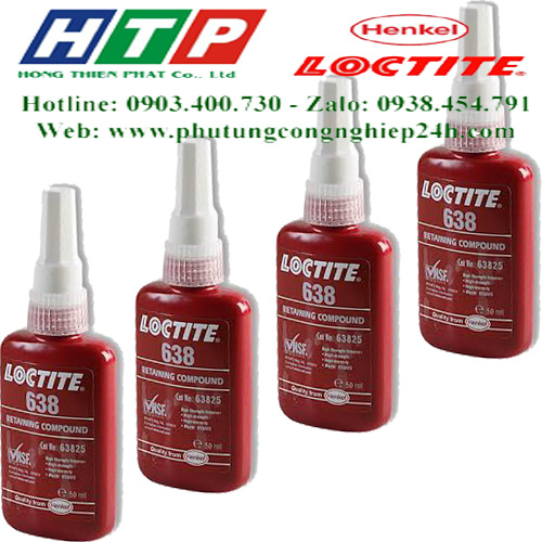 Hướng dẫn sử dụng keo loctite 638 - 50ml