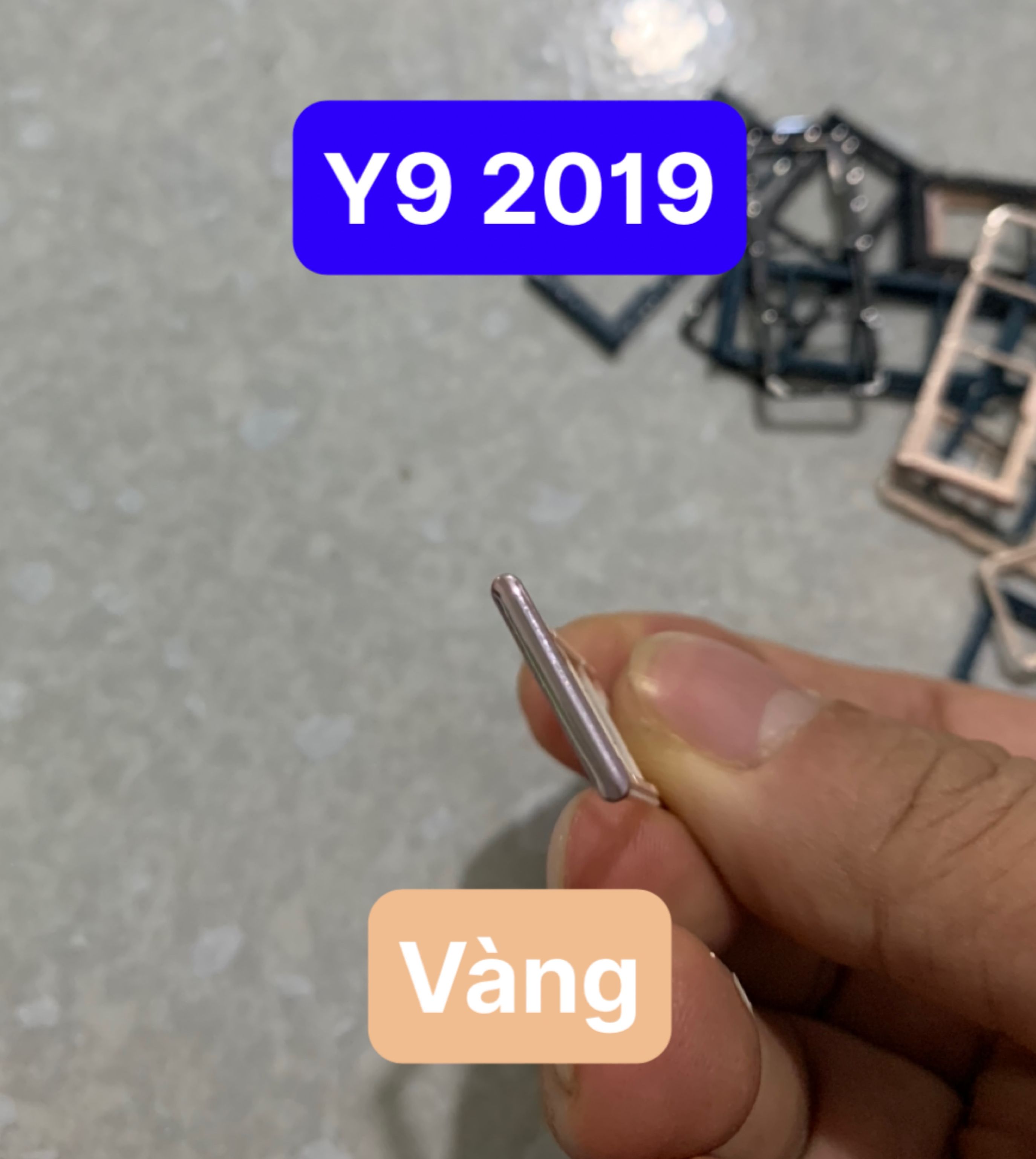 khay sim huawei Y9 2019
