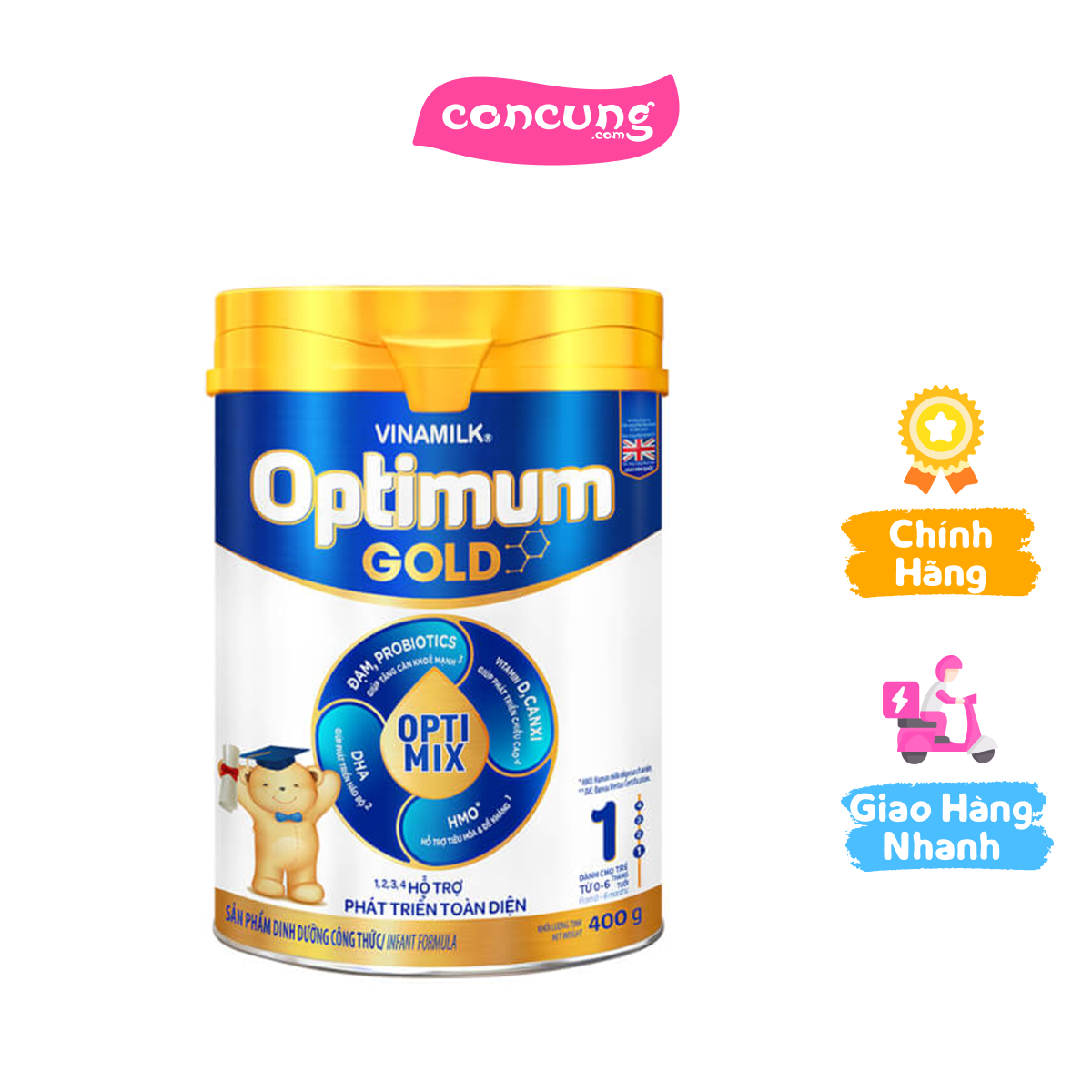 Vinamilk Optimum Gold 1, 400g