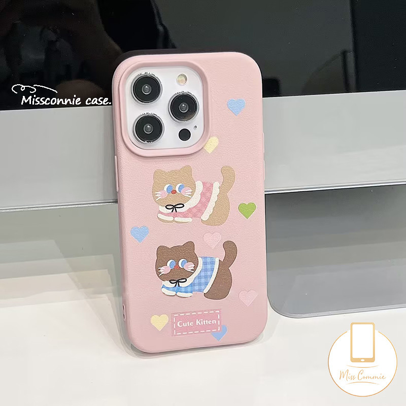 Cartoon Pink Lovely Dachshund Dog Case Compatible for IPhone 13 11 16 15 14 12 Pro Max XR 15 14 16 Plus X XS Max Creative Luxury Soft Case.