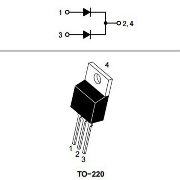 2PCS BTA16-800B BTA16 16A 800V TO-220 Triac Transistor
