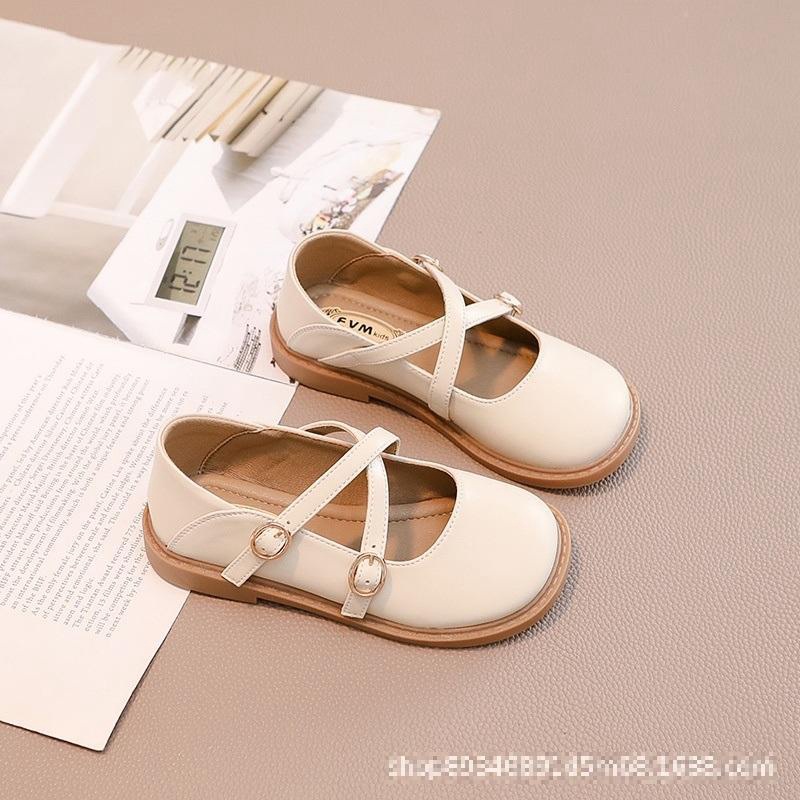 Giày búp bê bé gái size 26-36 quai chéo giày công chúa mềm êm chân GG19