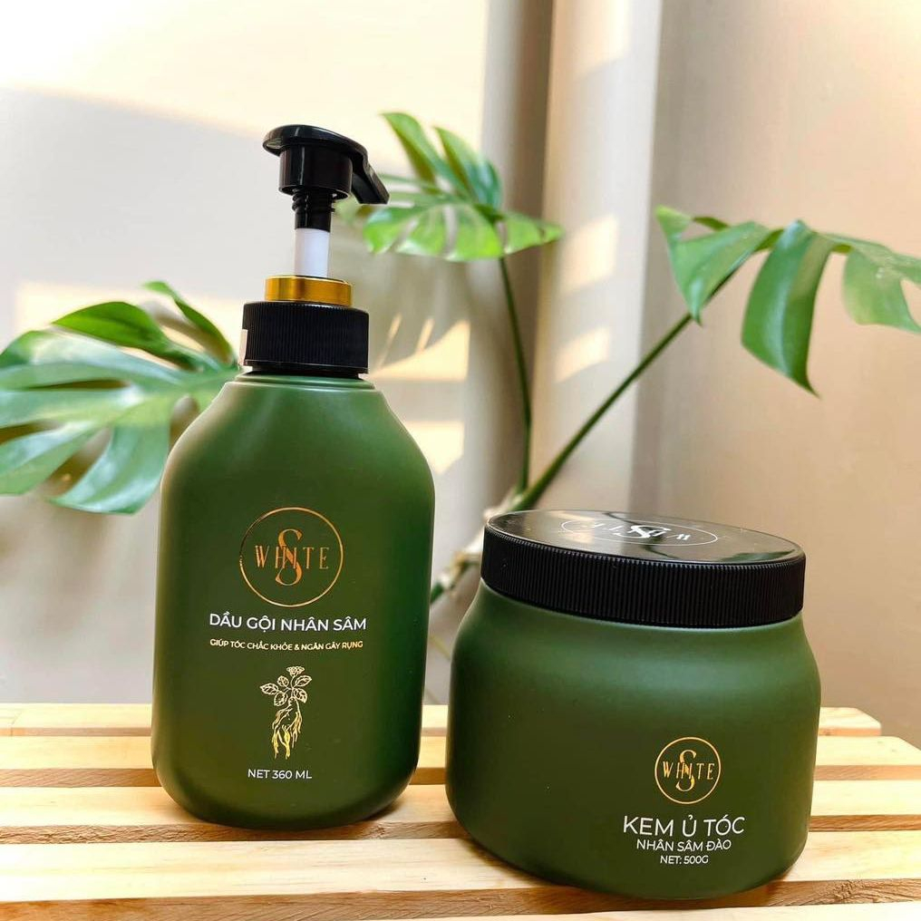 [Chính Hãng] Dầu Gội Ủ Tóc Nhân Sâm SWhite Công Ty Shynh Beauty