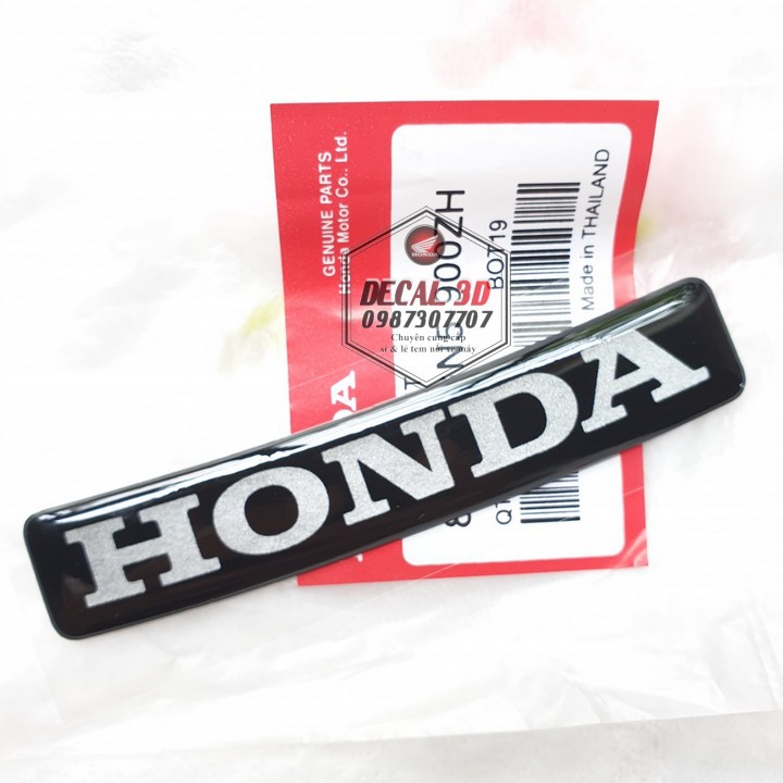 Tem honda dẻo dán mặt nạ wave alpha zx hàng zin cao cấp