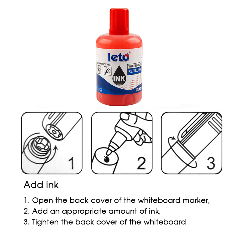 【Shop the Latest Trends】 1 Box 100ml Whiteboard Marker Ink Refill ...