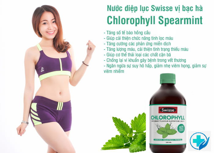 Nước Diệp Lục Swisse Chlorophyll 500ml