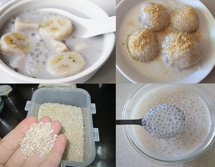 Bột báng dùng nấu chè 200g