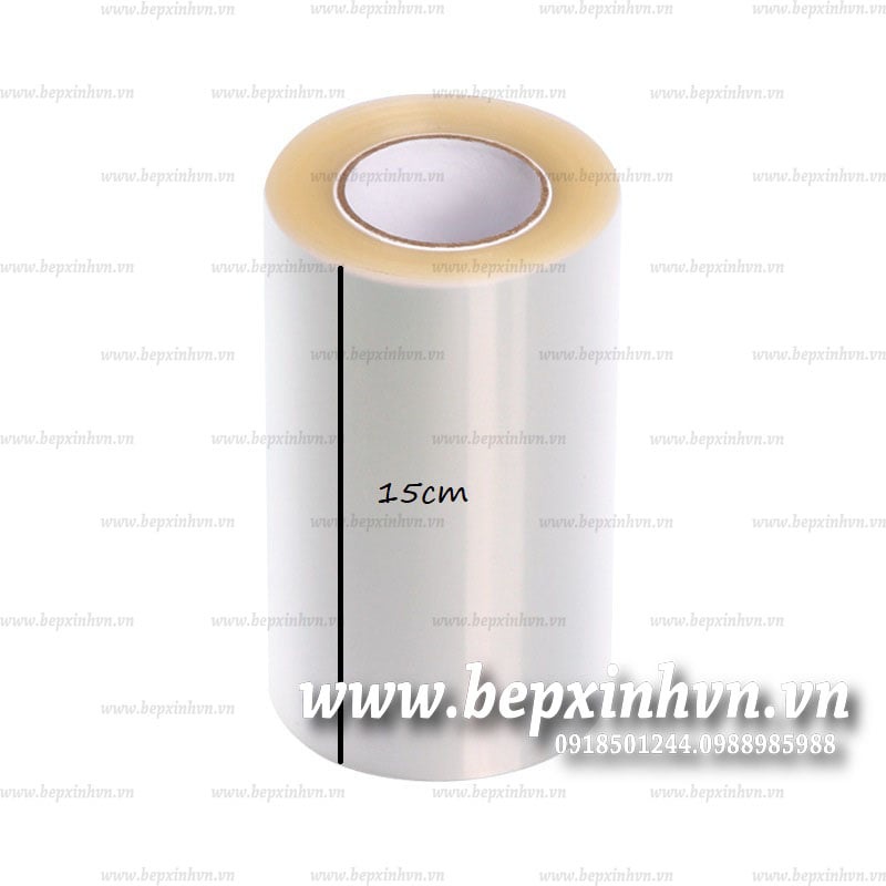 Cuộn mica cứng quấn thành bánh mousse nhỏ (nhiều size)
