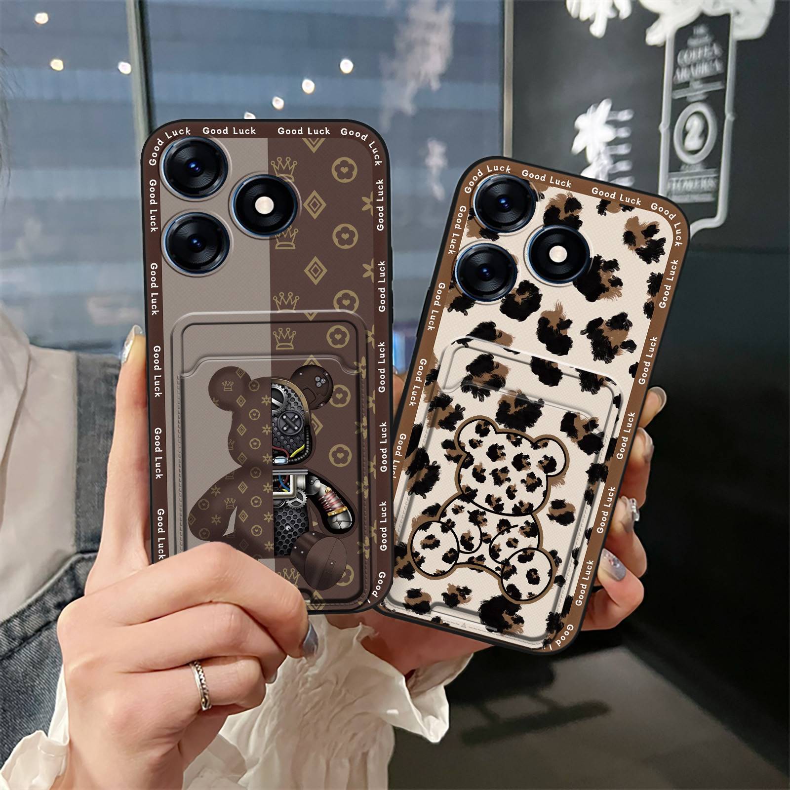 Anti-dust%20Graffiti%20Phone%20Case%20For%20Tecno%20Spark10%204G/K15K%20protective%20Card%20sleeve%20TPU%20Card%20bag%20Soft%20case%20Dirt-resistant%20-%20Image%205