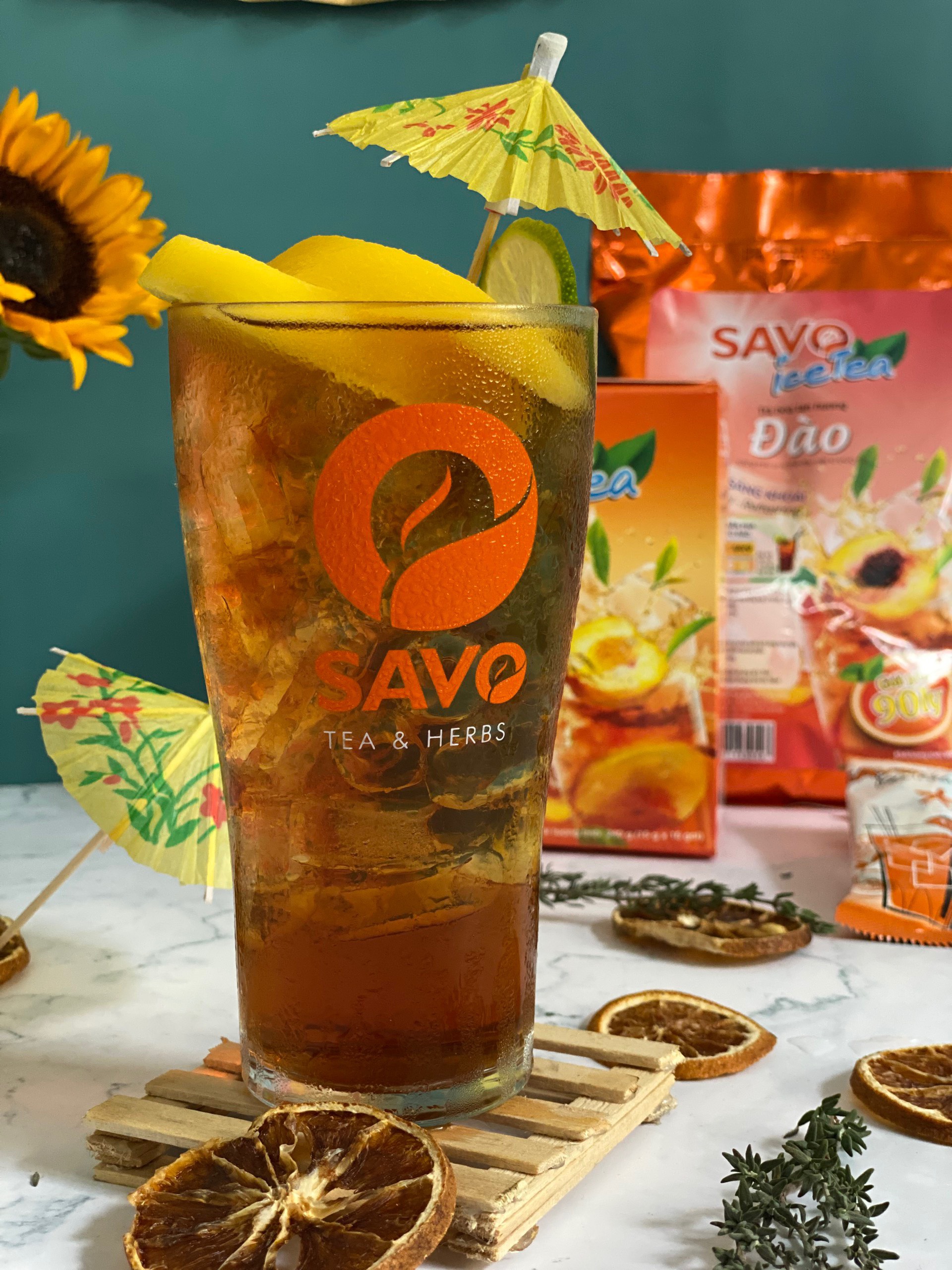 SAVO TRÀ HÒA TAN - VỊ ĐÀO (Túi 800gr)