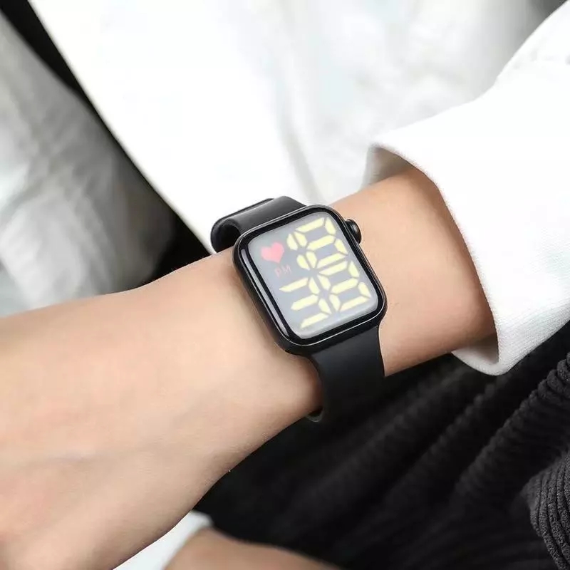 LED Digital Watch for Men, Women, and Kids with Sleek Design and Practical Functions. 