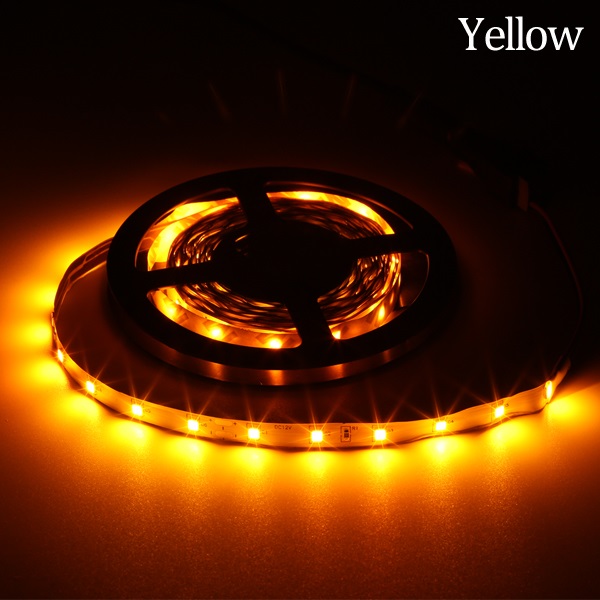 Dc 12v Rgb 5m Waterproof Led Strip 2835 Red Blue Green 1-5m 60led/m Flexible Ribbon Rgb Stripe 1m 2m 3m 4m 5m Tape. 