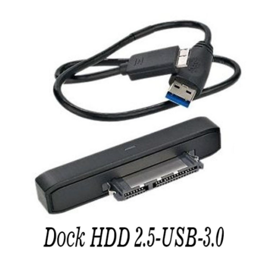 DOCK Ổ CỨNG 2.5 Laptop HDD, SSD chuẩn usb 3.0 biến ổ thường thành di động thumbnail
