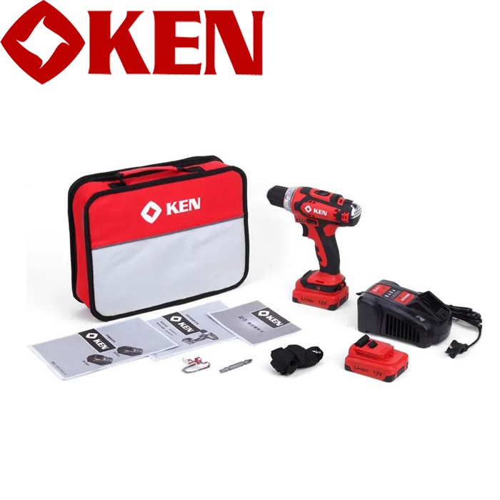 Máy khoan dùng pin 12V Ken BL6212HB