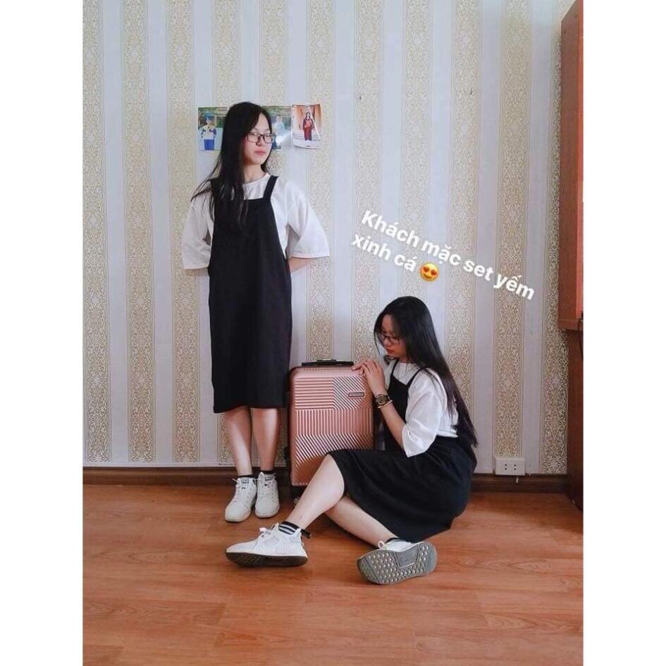 Sét yếm 2 món áo kèm yếm