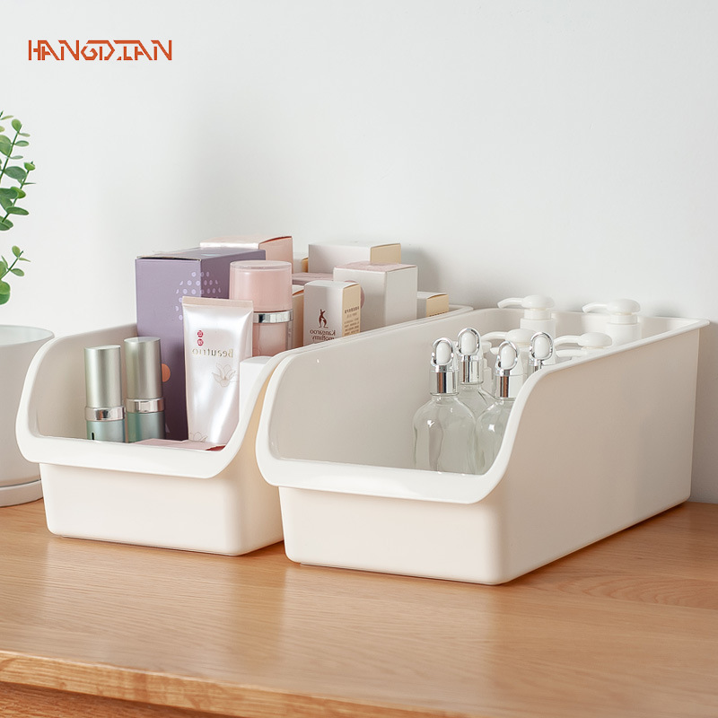 HANGDIAN【Miễn phí vận chuyển】Linh Tinh Giỏ Lưu Trữ Mỹ Phẩm Snack Máy Tính Để Bàn Lưu Trữ Hộp Lưu Trữ Tổ Chức loại ngăn kéo