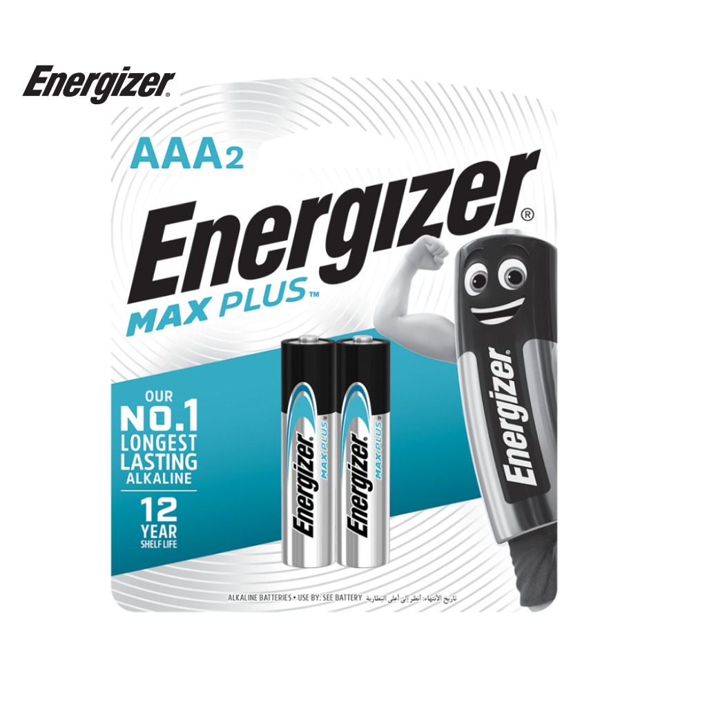 Pin AAA Energizer Max Plus EP92 BP2 - Vỉ 2 Viên