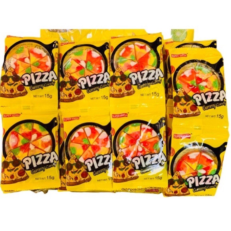 Kẹo dẻo pizza/burger candy Thái date mới