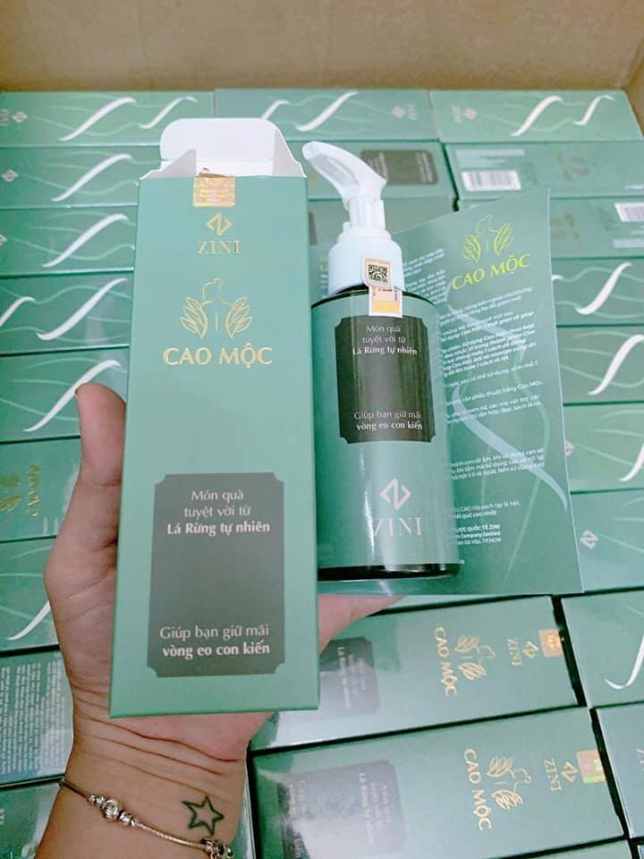 [HCM]Cao tan mỡ bụng Cao mộc ZN ( Cao lá rừng mẫu mới nhất)
