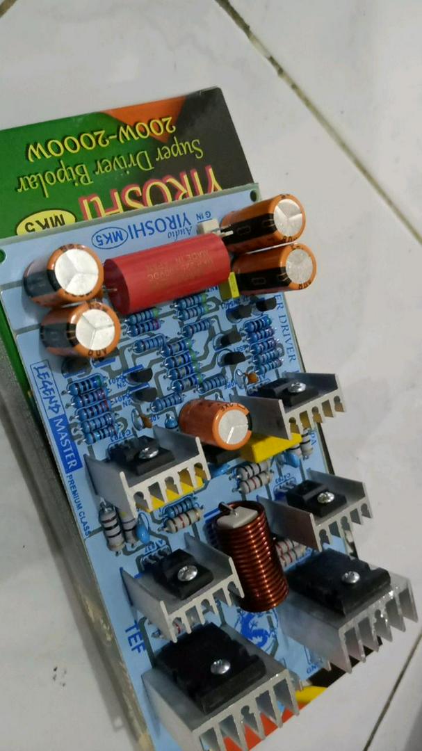 KIT DRIVER POWER YIROSHI MK5 MK-5 MK 5 SUPER DRIVER AMPLI AMPLIFIER