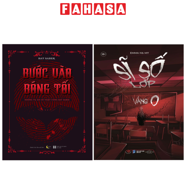 Fahasa - combo sách hay sách bước vào bóng tối - những vụ án có thật cùng bat saber + sĩ số lớp vắng 0