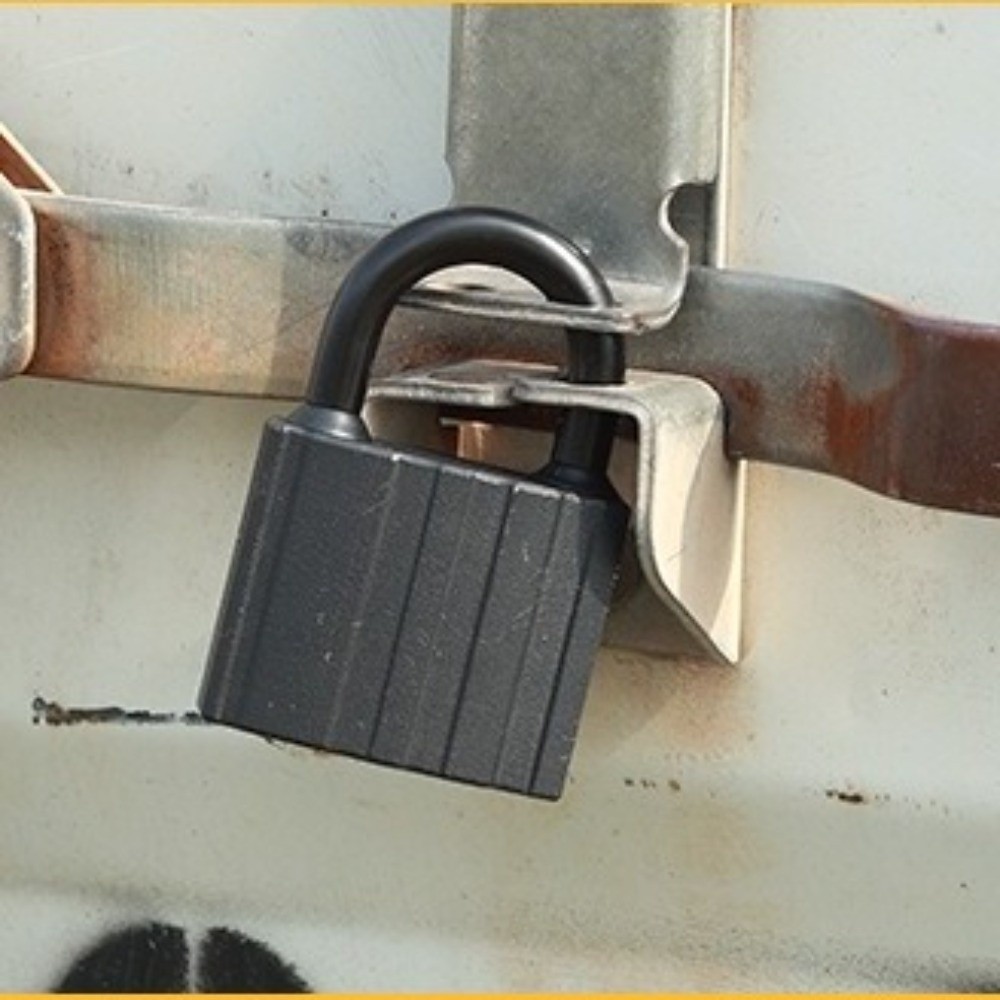 Portable Metal Heavy Duty Padlock Rust Proof Waterproof Anti-theft ...