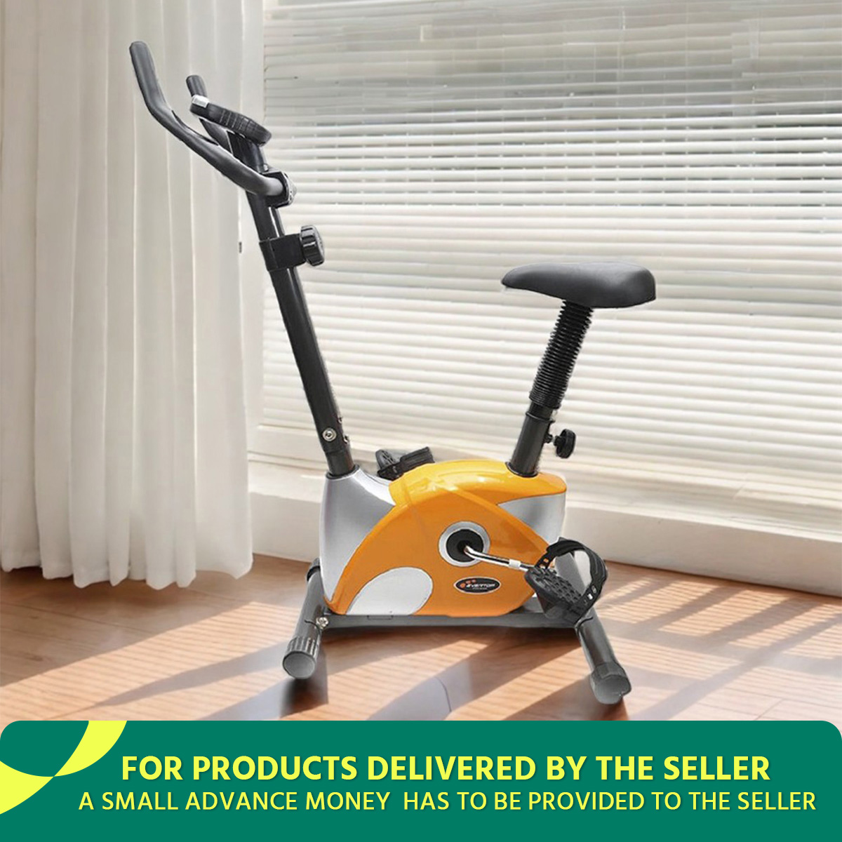 K3.8 Magnetic Exercise Bike - Black