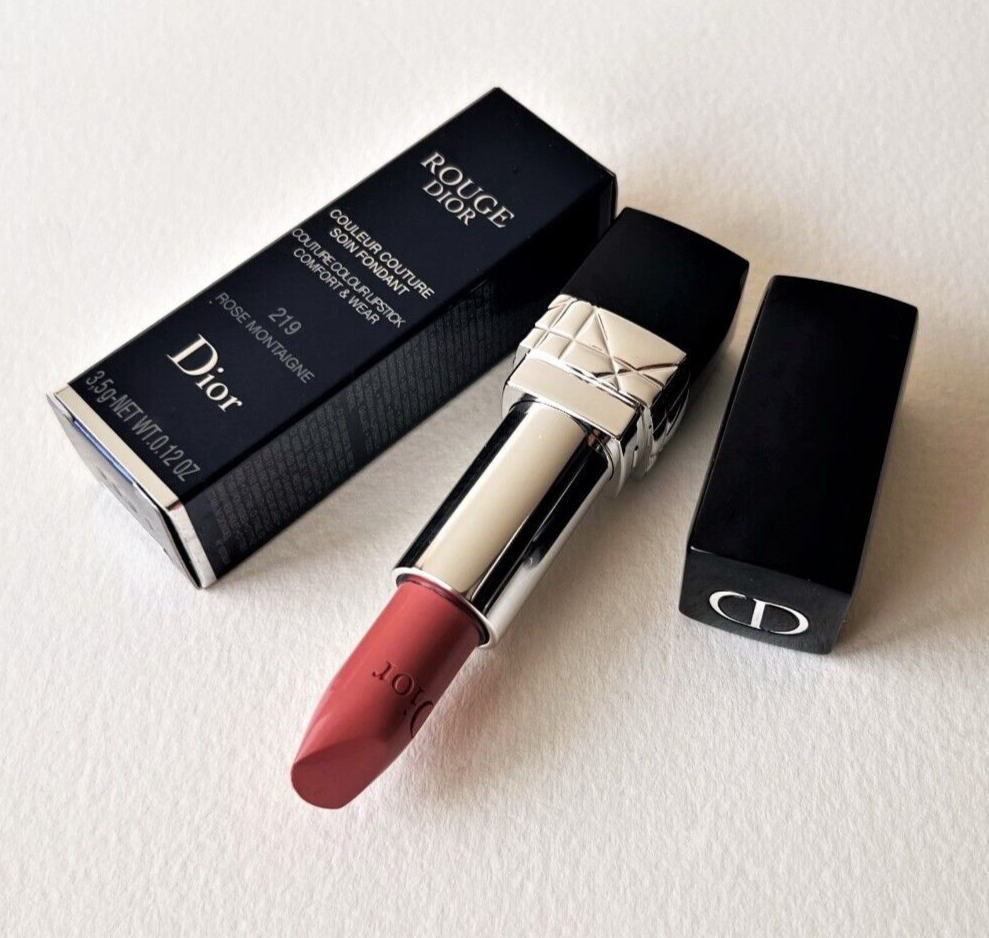 Christian DIOR Rouge Dior Couture Colour Lipstick 219 ROSE MONTAIGNE ...