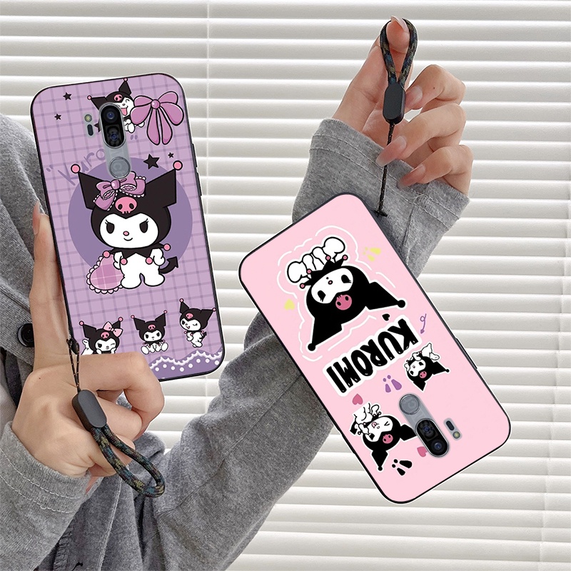 LG G7 ThinQ G7+ G7 Plus Casing Cute Kuromi Protective Phone Case