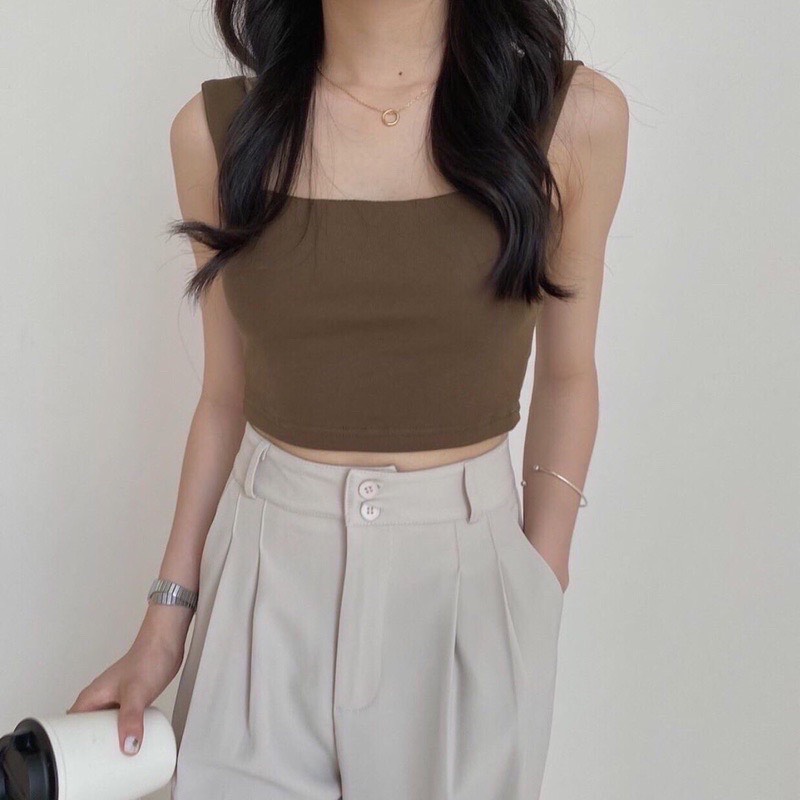 Áo 2 dây bản to (ảnh thật)