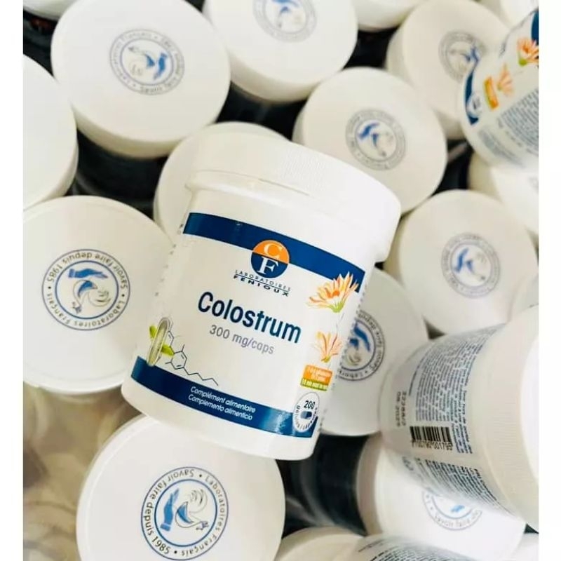 (Mẫu mới ƞhất) Sữa non Pháp Fenioux Colostrum hộp 200 viên