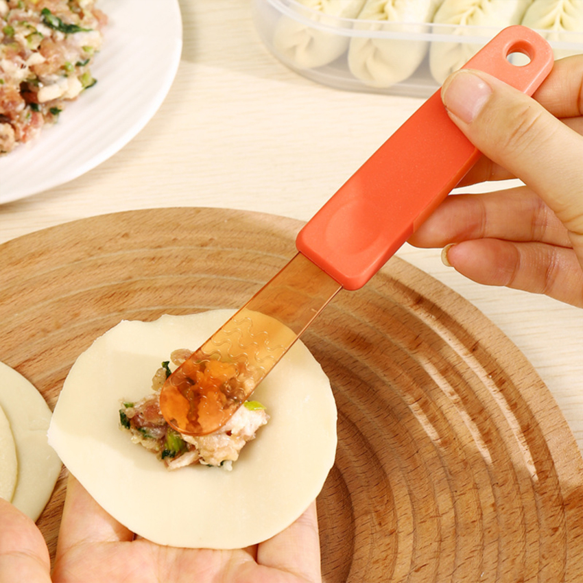Bánh Bao làm công cụ làm đầy muỗng dụng cụ nhà bếp bánh bao muỗng thực phẩm nhồi xẻng chọn thìa