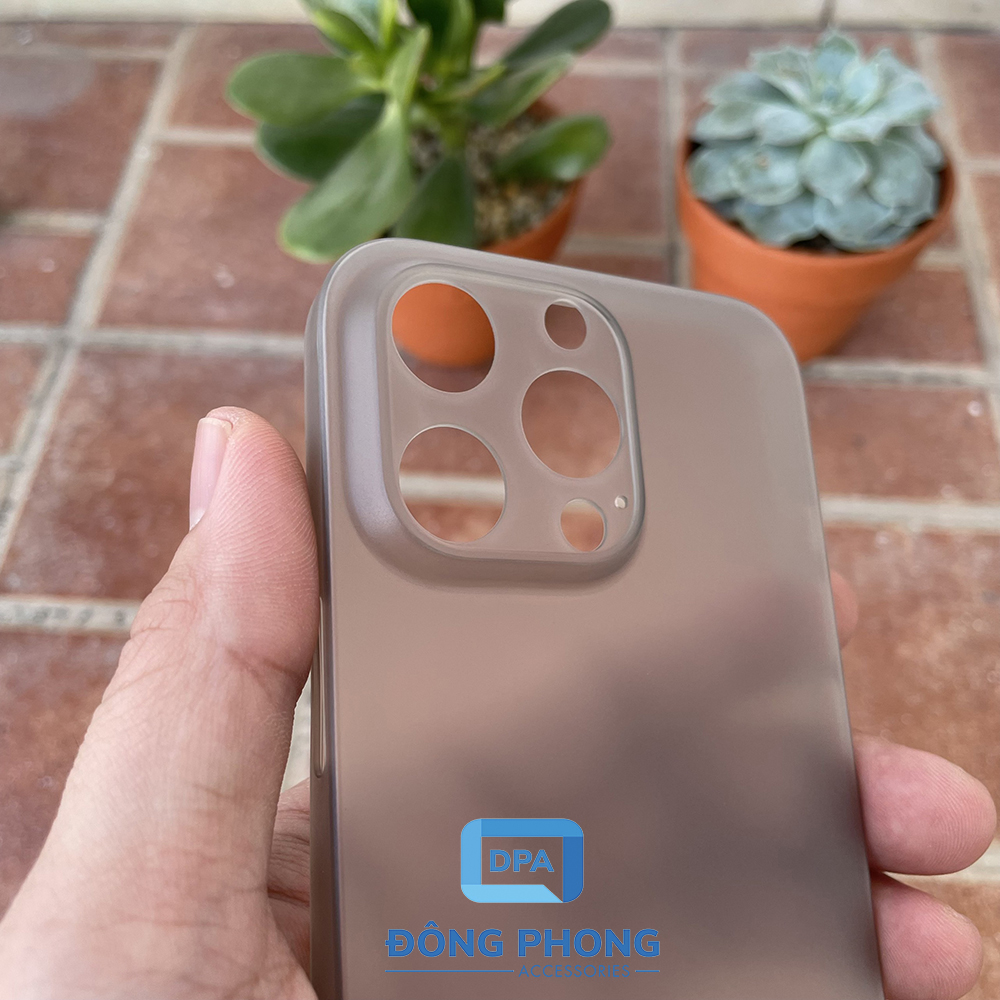 Combo 2 Ốp Lưng Trong Nhám Unibody iPhone 13 Pro Siêu Mỏng