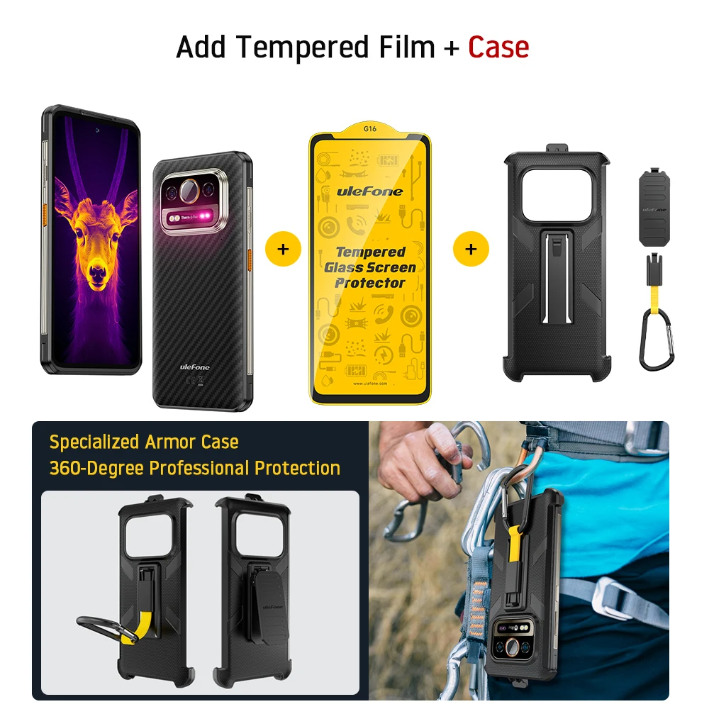 【Official shop】Ulefone Armor 25T Pro 5G Thermal Imaging Rugged Phone