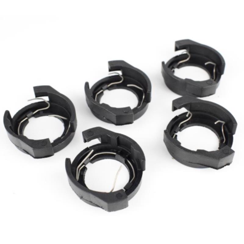 Car LED H7 Headlight Adapter Bulb Holders Auto Lamp Light Clip LED Base ...