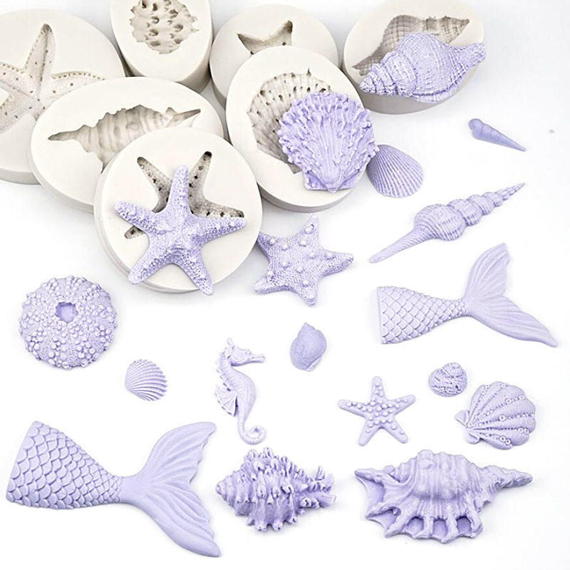 3D%20Mermaid%20Tail%20Shell%20Starfish%20Silicone%20Mold%20Fondant%20Cake%20Decor%20Baking%20Mould%20MIO%20Super%20Store%20-%20Image%202
