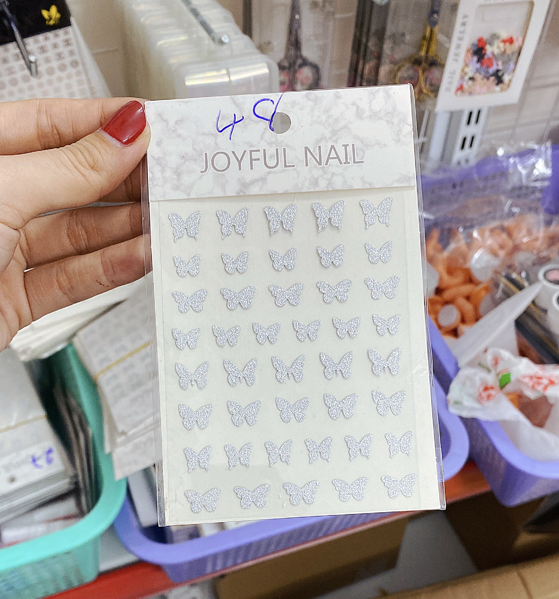 Sticker dán móng tay nhiều mẫu Hot - Nail 937