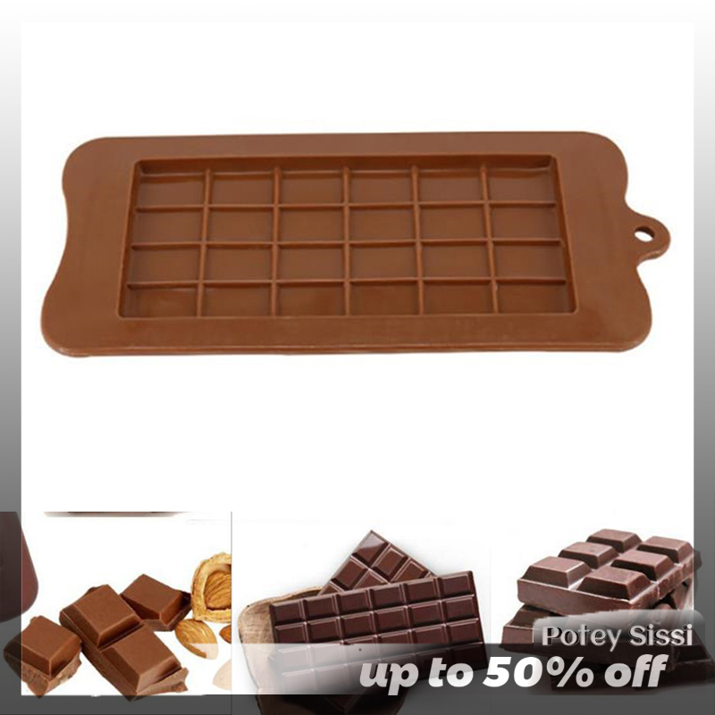Potey Silicone Chocolate Cake Mould DIY Decorating Tools Candy Cookies Baking Mold