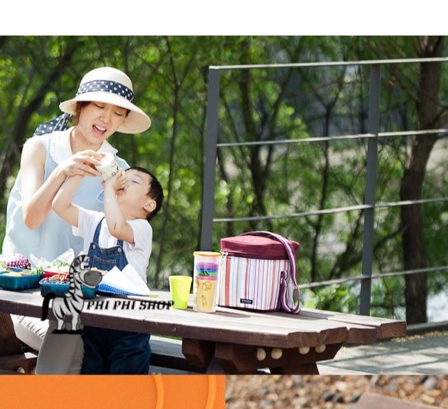 Bộ chén , ly , dĩa nhựa Lock&Lock dành cho bé Rainbow