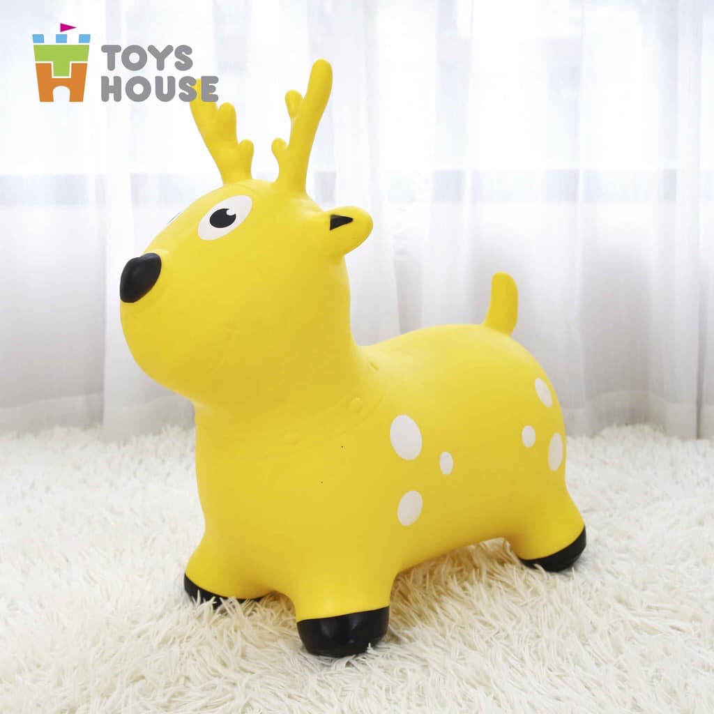 Thú nhún trẻ em cao cấp Toyshouse( có kèm bơm và hộp)