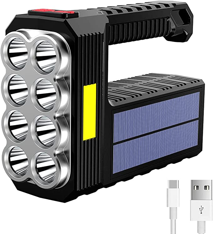 Solar%20Searchlight%203%20Lighting%20Modes%20Solar%20Rechargeable%20Portable%20Lamp%20Multifunctional%20Camping%20Emergency%20Light%20Outdoor%20Waterproof%20Strong%20Light%20Cob%20Torchlight%208%20COB%20Ultra%20Bright%20Flashlight%20-%20Image%204