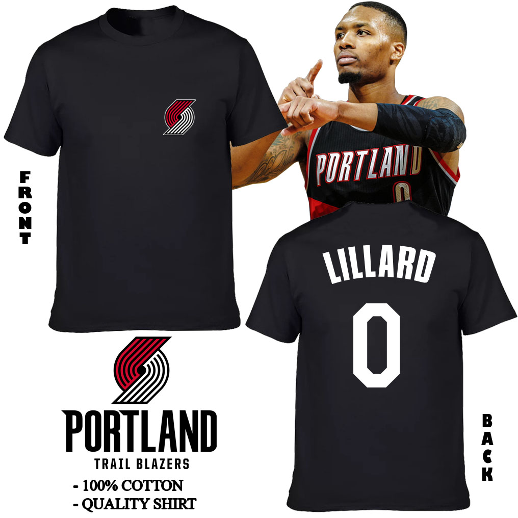 Portland Trail Blazers Damian Lillard Poster Shirt - High-Quality