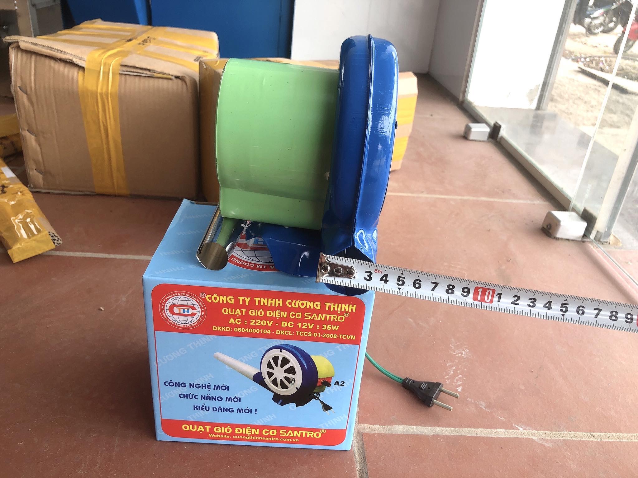 QUẠT KHÒ BẾP CÔNG NGHIỆP, BỄ THỔI LỬA 35W Có Chiết Áp