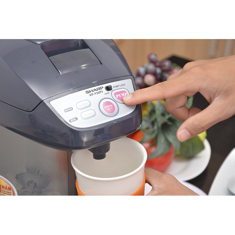 ✅Bình thủy điện Sharp KP-Y32PV 3 lít
