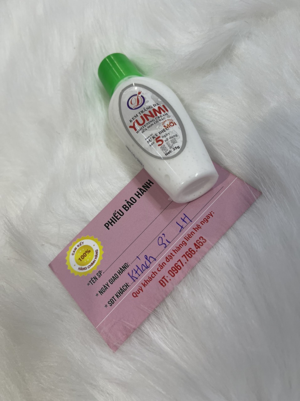 Kem tẩy trắng YUNMI cực mạnh
