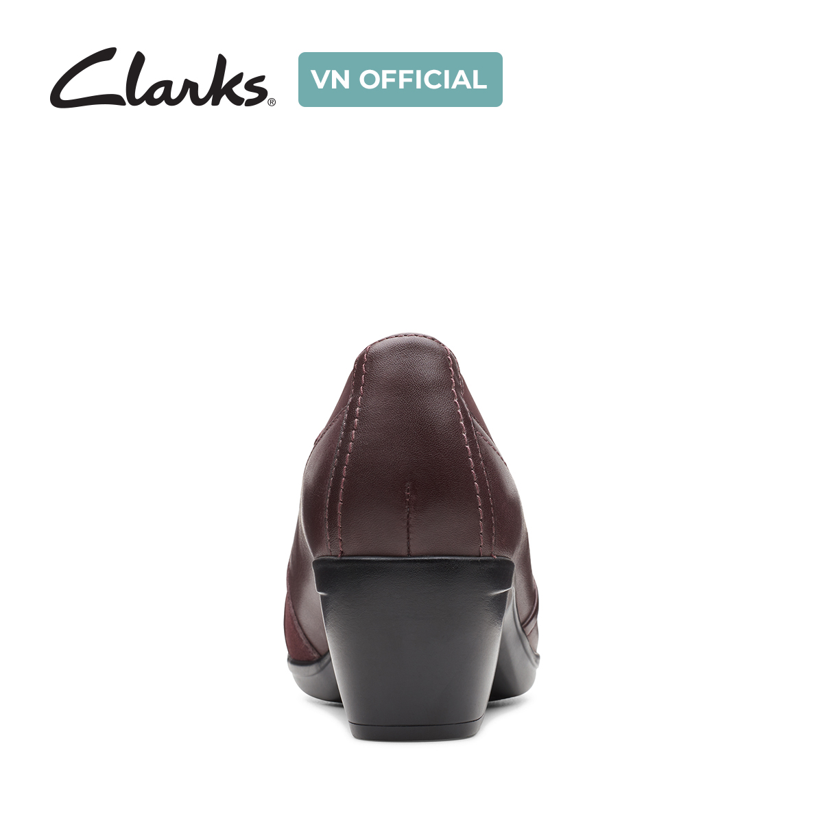 Giày Cao Gót 5cm Da Nữ Clarks - Emily Step