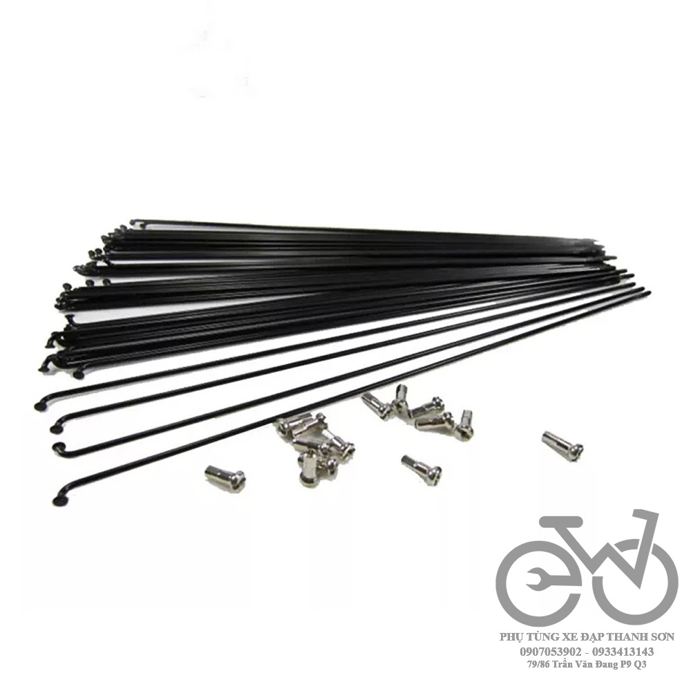 Căm xe đạp Fixed Gear, Nan hoa xe đạp dùng cho vành Fixed Gear 4cm