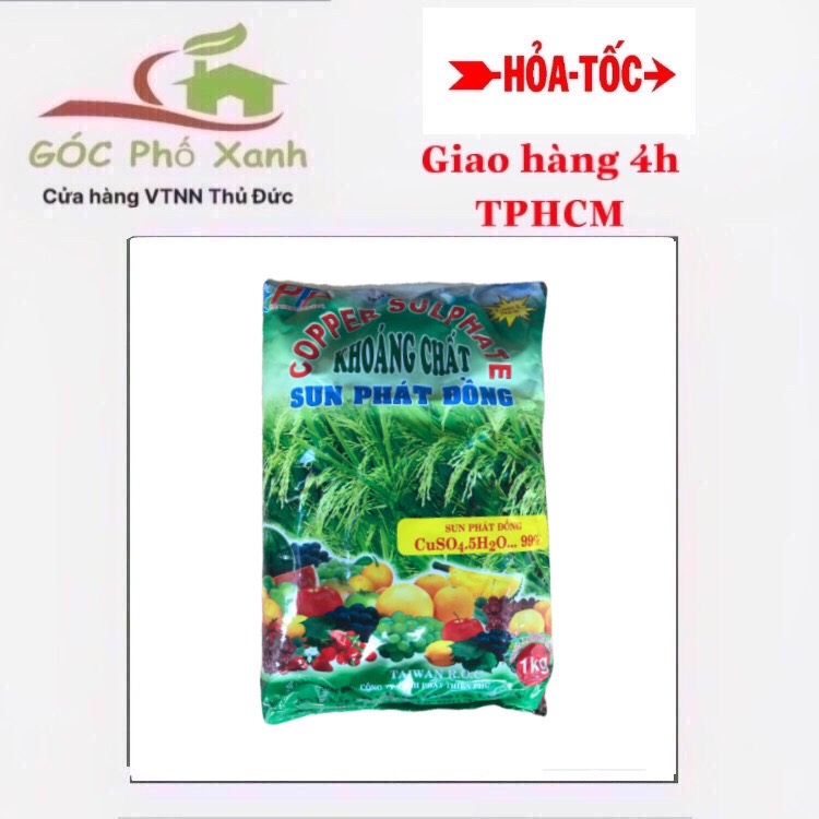 Sun phát đồng CuSO4.5H2O 99% 1kg