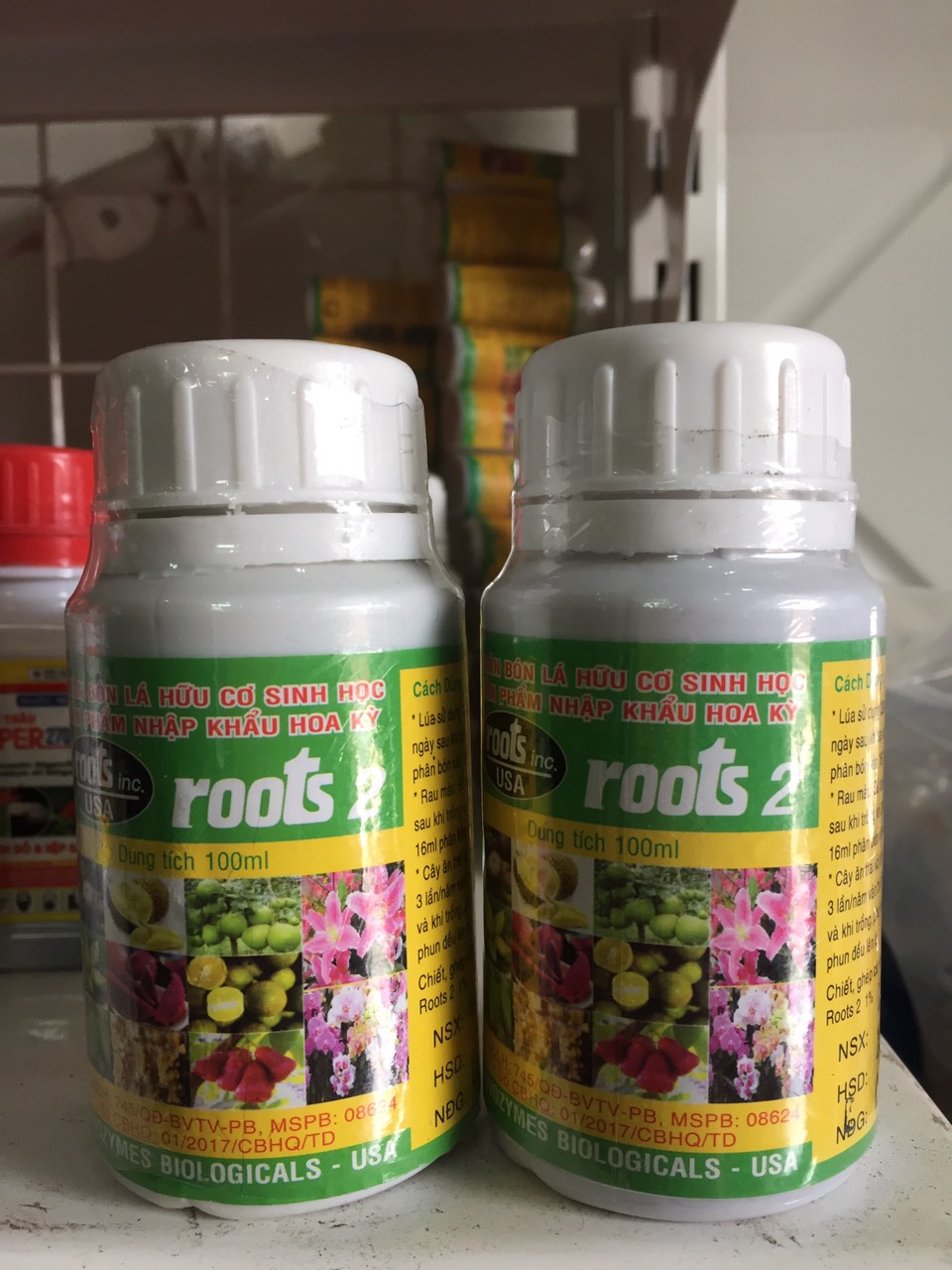 Phân bón lá cao cấp kích rễ Roots2 100ml