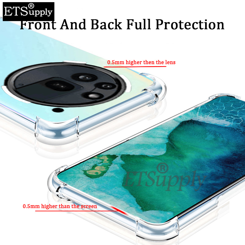Phone case NothingPhone 3A Pro Soft Transparent Full Protection shockproof Armor Back Cover Nothing Phone 3A Case. 